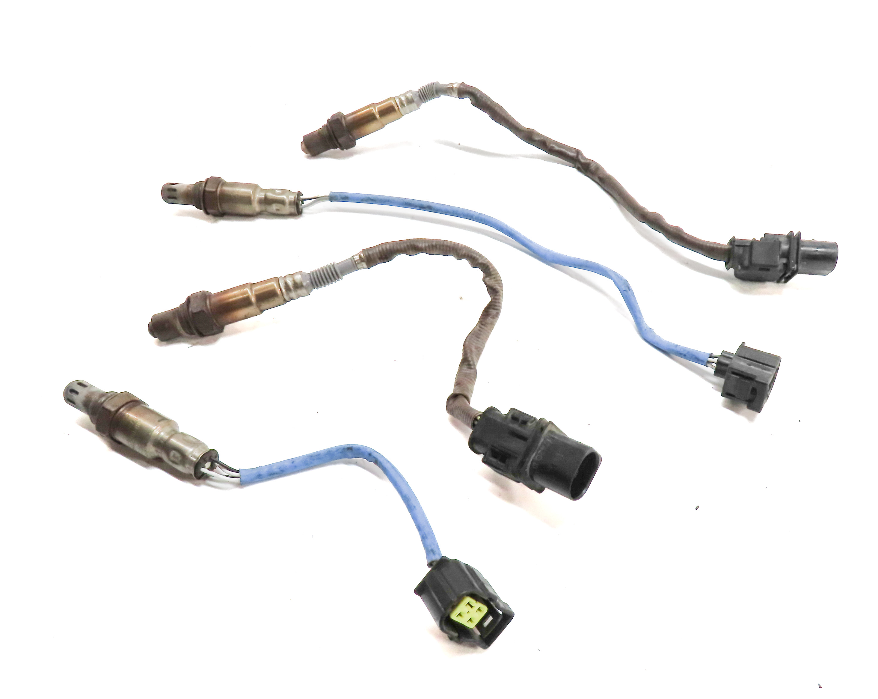 18 MERCEDES GLS450 (X166) 3.0L (M276) ENGINE OXYGEN O2 LAMBDA PROBE SENSOR SET/4 — exact item pictured